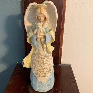 ANGEL STATUE FOUNDATIONS BY KAREN HAHN 2003 ENESCO GROUP